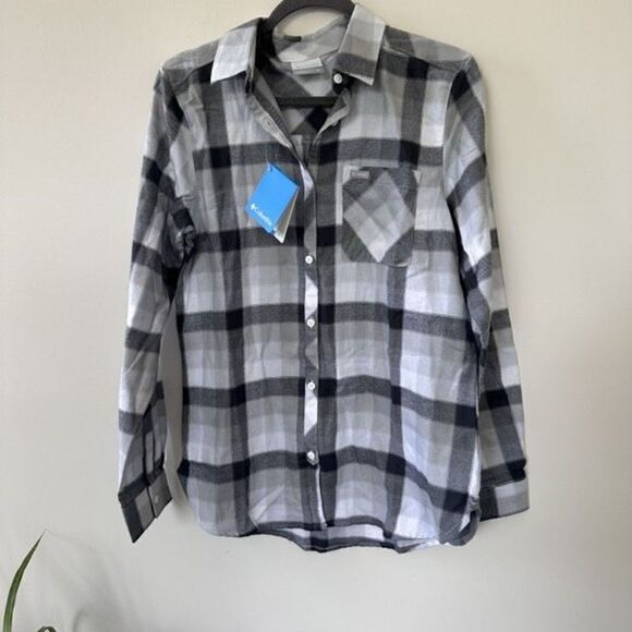 NWT Women's Columbia Simply Put II Flannel Shirt M - Picture 6 of 9